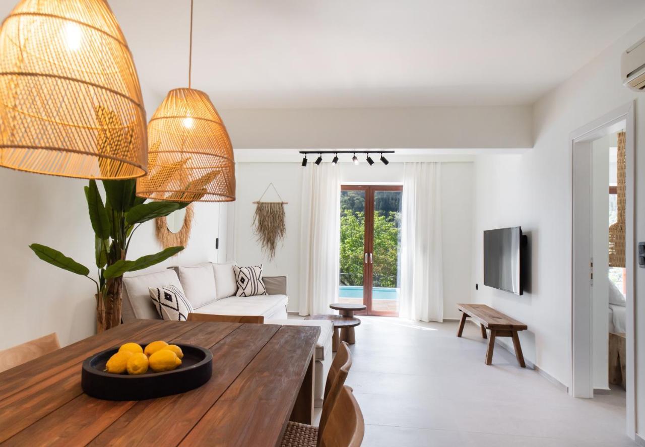 Anemones Villas By Omikron Selections Spanokhorion Bagian luar foto
